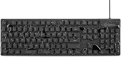 Image de Renkforce RF-3561816 Tastatur USB + PS/2 QWERTZ Deutsch Schwarz (RF-3561816)