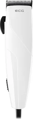 Produktbild von ECG ZS 1020 White | Bartschneider | Klingen aus rostfreiem Stahl | Schneideaufsätze für verschiedene Längen | Schnittbreite 0,8 - 2,8 mm |