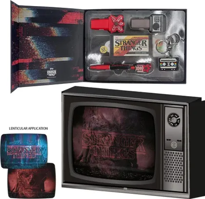 Image de Stranger Things set d'écriture 4 pièces