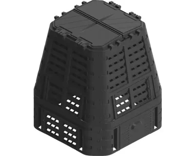 Image de Composteur plastique Rojaplast 740 l noir