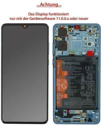 Produktbild von Original OLED Display Touchscreen Bildschirm Rahmen & Akku Breathing Crystal für Huawei P30 ELE-L09