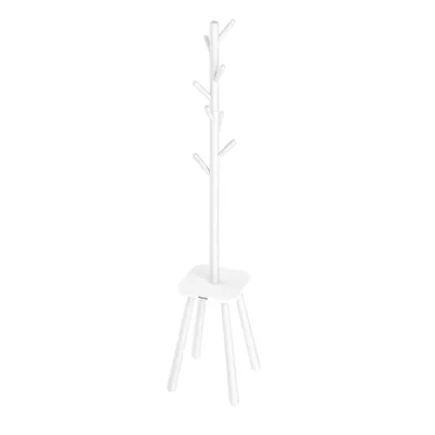 Produktbild von VASAGLE Garderobenständer,Kleiderständer,mit 8 Haken und Ablagefläche,170,5 cm