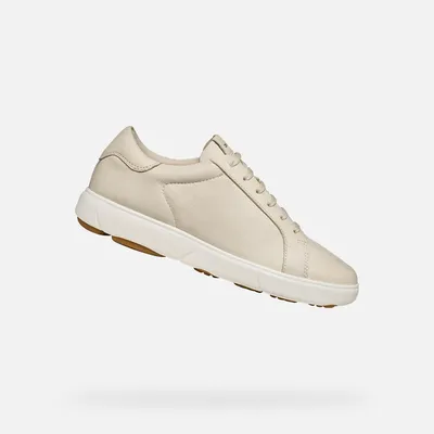 Produktbild von Geox Cremefarbene Damen-Sneaker Nebula 2.0 C 37