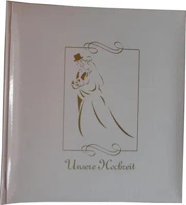 Produktbild von Fotoalbum "Unsere Hochzeit" 30x33cm 60 Seiten