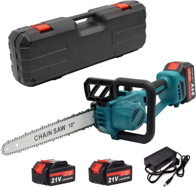 Image de Tronçonneuse électrique, moteur sans balais, lubrification automatique, H  12 pouces