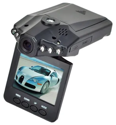 Obrázok produktu pre Bezpečnostná kamera s funkciou záznamu a DVR (digitálny video rekordér), automatická, LCD displej 2,5 palca, 6 LED, model 72