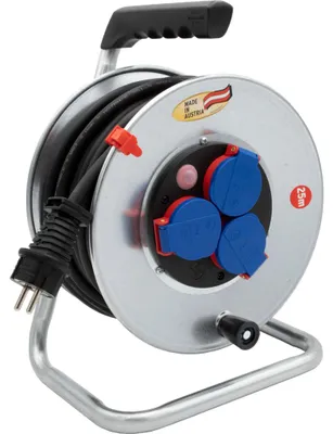 Image de Brennenstuhl BAT SK 240, IP44, enrouleur de câble industriel/de chantier, 25 m, 1 pièce.