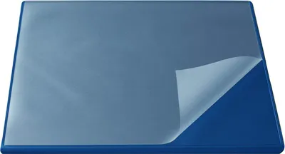 Produktbild von Läufer Schreibunterlage DURELLA Flexoplan DS mit Kantenschutz 520 x 650 mm blau