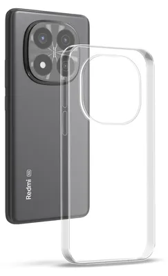Produktbild von Handyhülle für Xiaomi Redmi Note 14 Pro+ 5G Hülle Transparent Flexibel Elastisch Case Cover Backcover Schutzhülle