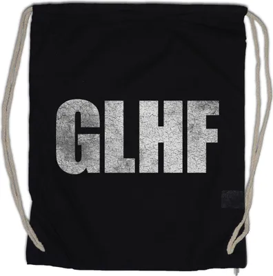Produktbild von Urban Backwoods GLHF, Turnbeutel, Farbe: Schwarz