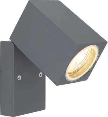 Produktbild von Globo Lighting Außenleuchte Aluminium Druckguss anthrazit, 1x GU10