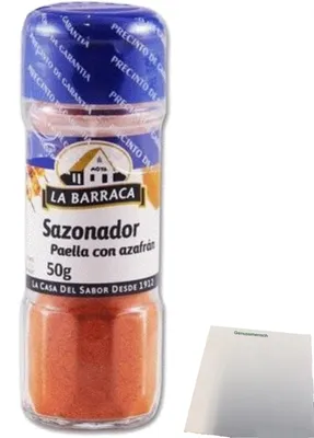 Produktbild von La Barraca Paellagewürz (50g Streuer) + usy Block
