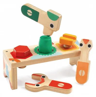 Produktbild von Djeco Babyspielzeug Mein erstes DIY Bricolou