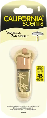Immagine prodotto di California Scents Fiala appesa Vanilla Paradise vůně do auta 5 ml