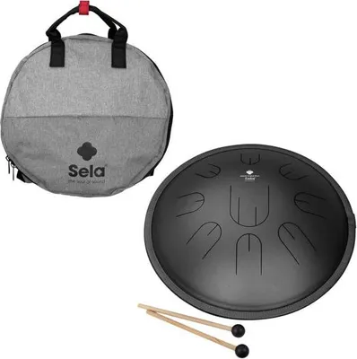 Produktbild von Sela SE 380 Melody Tongue Drum D Kurd Schwarz