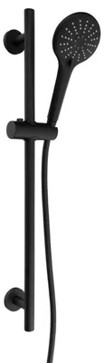 Produktbild von Sapho Duschset, Schiebehalter 700mm, Schwarz matt