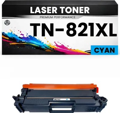 Produktbild von XXL Toner kompatibel für Brother TN-821XL C HL-L9430CDN/L9470CDN MFC-L9630CDN/9670CDN in Cyan