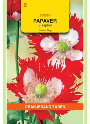 Imagen del producto de Oranjeband: Semillas de amapola. - 1 paquete