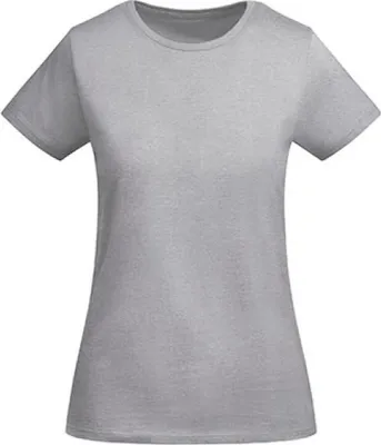 Produktbild von Roly Eco CA6699 | Damen T-Shirt Breda - Farbe: Heather Grey 58 - Größe: S