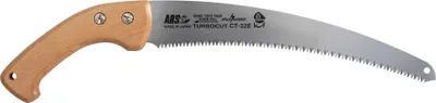 Produktbild von ARS Handsäge Baumpflegesäge CT-32EN-W | Zahnweite 4mm | Blattstärke: 1,2 mm | Buchenholzhakenheft | präzise und saubere Schnitte