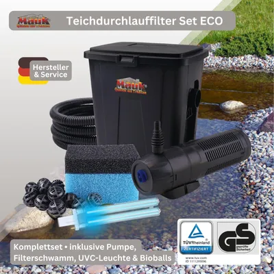 Produktbild von Mauk Teichdurchlauf-Filter-Set ECO