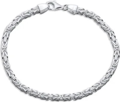 Produktbild von Königsarmband für Herren von JEWLIX echtes 925er Silber 3,2 mm