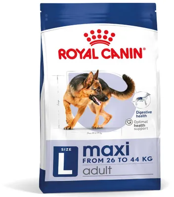 Obrázek produktu pro Royal Canin Maxi Adult, Dospělý jedinec, Velký (26 až 44 kg), 15 kg