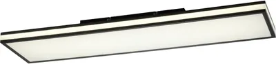 Produktbild von Leuchten Direkt CCT LED Deckenleuchte Mario Black 101,5 x 26,5 cm dimmbar RGBW