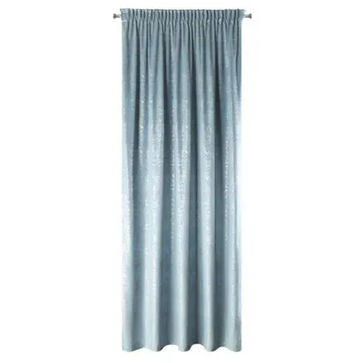 Immagine prodotto di Design 91 Tenda 140x270 Cipro blu argento velour pronta per il nastro adesivo