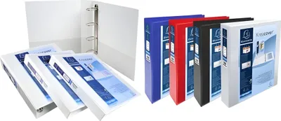 Immagine prodotto di Raccoglitore ad anelli di presentazione EXACOMPTA, A4 Maxi, blu, anello 4D