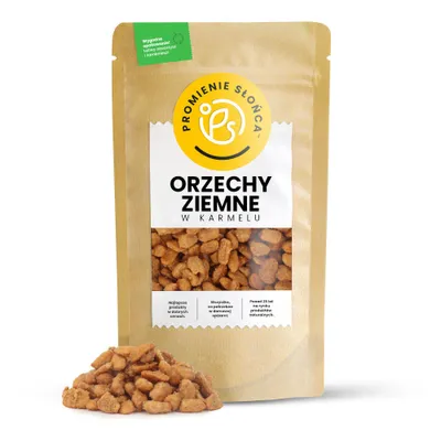 Zdjęcie produktu dla Orzechy Ziemne w Karmelu 500 g
