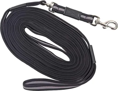 Produktbild von Longierleine Deluxe Grau-Silber