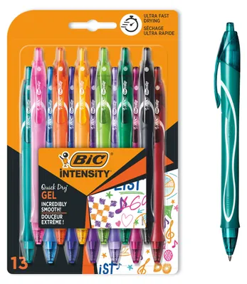 Produktbild von BIC Gel-ocity, Mehrfarbig, 12,7 mm, 19,7 mm, 13 Stück(e)