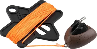 Image de MIKADO 113 g CAPTIVE BACK LEAD Plomb descendeur Plomb pour carpe Plomb de pêche - 10 m de fil