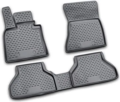 Produktbild von AD Tuning Gummi Fußmatten Set für BMW X6 E71, Bj. 2008-2014
