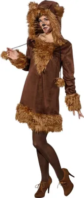 Produktbild von Bär Kostüm Braunbär Kleid für Damen