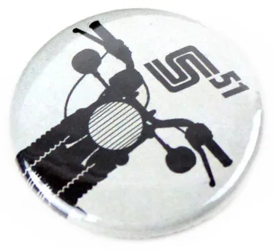 Immagine prodotto di Bottone, badge "S51" Ø25 mm