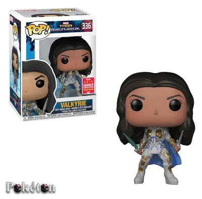 Produktbild von FUNKO POP Marvel Thor Ragnarok #336 Valkyrie - 2018 Summer Convention - Bobble Head Figur NEU