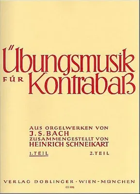 Produktbild von Übungsmusik Band 1für Kontrabaß