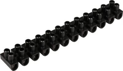 Produktbild von Lüsterklemme McPower, 12-polig, 4,5mm², 5A, schwarz