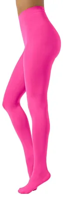 Imagen del producto de CALZITALY: Mallas de microfibra opacas y suaves | Mallas de colores para mujer