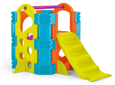 Image de Toboggan à tour pour aire de jeux multi-activités avec remontée « Activity Park »