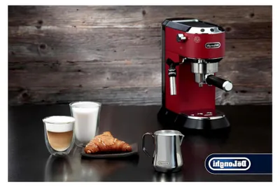 Produktbild von Milchkännchen für manuelles Aufschäumen, ergonomischer Griff, 350 ml, Edelstahl
