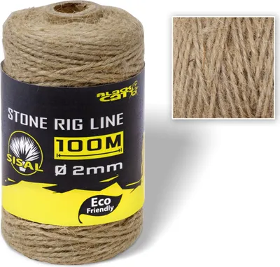 Produktbild von Black Cat Stone Rig Line 2mm - 100m Sisal Seil für Steinmontagen