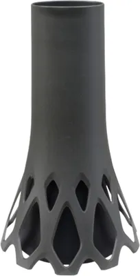 Produktbild von Plastia | Pflanzkübel Roseta - 1L - Antracyt - Hochwertig, Wetterfest - Elegantes Design