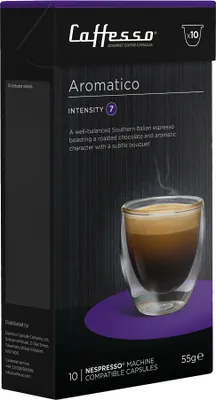 Produktbild von Caffesso Aromatico 10 ks - 100% kompatibilné kapsuly do kávovarov Nespresso, DeLonghi a Krups