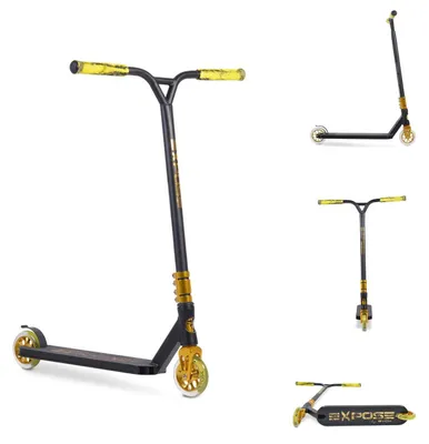 Obrázok produktu pre Byox Scooter Stunt Expose, ložiská ABEC-9,Polyuretánkolesá, od 10 rokov, z hliníka, žltá farba