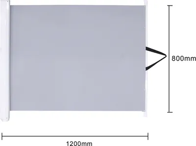 Image de Barrière de sécurité Grise Barrière extensible Barrière de sécurité enfant Bébé Chien