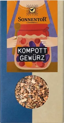 Produktbild von Kompott Gewürz  55g - Aromatische Würze für Fruchtkreationen