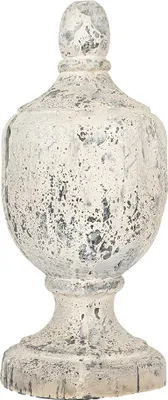 Immagine prodotto di Clayre & Eef Decorazione Ornamento Ø 19x45 cm Materiale ceramico beige